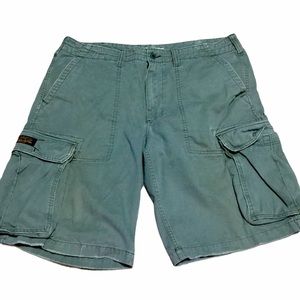 Polo Jeans Company Men’s Cargo  Green Shorts 38